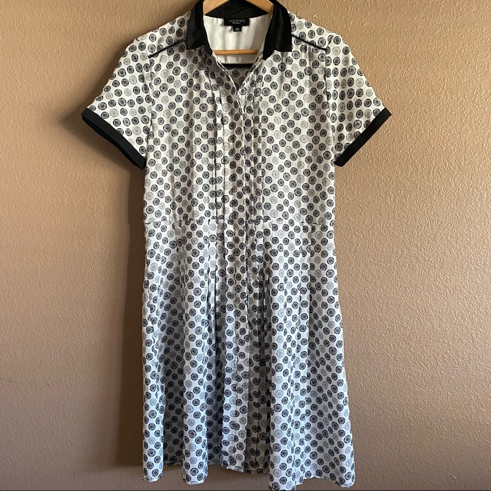 Jason Wu X Target Wheels Pattern Midi Dress Size Small